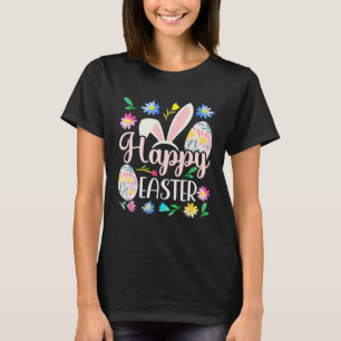 Happy Easter Bunny Rabbit Face Easter Day Women G T-Shirt