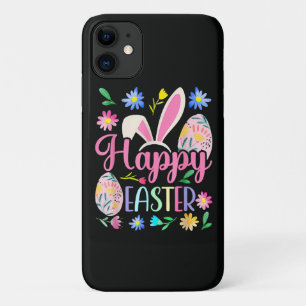 Happy Easter Bunny Rabbit Face Funny iPhone 11 Case