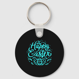Happy Easter Bunny Rabbit Face Funny Easter Day Wo Keychain