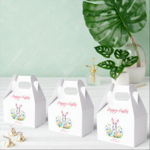 Happy Easter Bunny Rabbit Favor Box