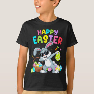 Happy Easter Bunny Rabbit For Kids Girls Teens Tea T-Shirt