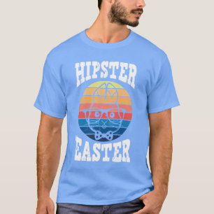 Happy Easter Bunny Retro Rabbit Kids Design Clothe T-Shirt