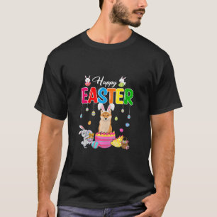 Happy Easter Bunny Shiba Inu Inside Chocolate Egg  T-Shirt