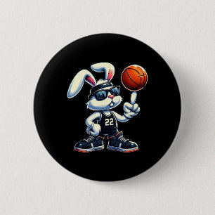 Happy Easter Bunny Sketll Kids Boys Sport Lover Gi 2 Inch Round Button