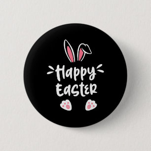 Happy Easter Bunny Spring Easter Egg Easter Men Wo 2 Inch Round Button