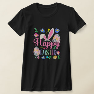 Happy Easter Bunny Spring Easter Egg Easter T-Shirt