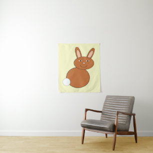 Happy Easter Bunny Tapestry