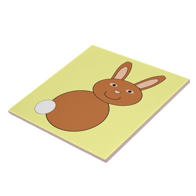 Happy Easter Bunny Tile (Side)