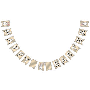 Happy Easter Bunting Banner Easter Bunny Decoratio