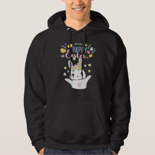 Happy Easter Busy Easter Bunny Hoodie