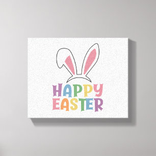 Happy Easter                        Canvas Print