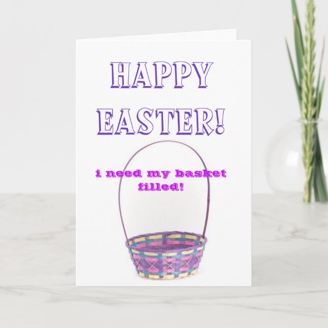 happy easter card (Front)