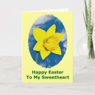 Happy Easter Card for Lover, Boyfriend, Girlfriend