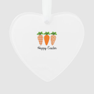 Happy Easter Carrot Cute Easter T-Shirt Ornament