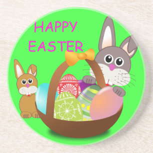 HAPPY EASTER COASTER