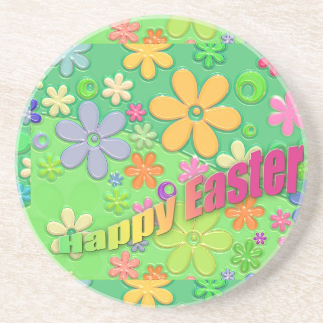 happy easter coaster (Front)
