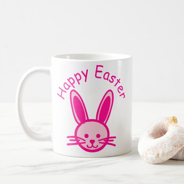 Happy Easter Coffee Mug (With Donut)