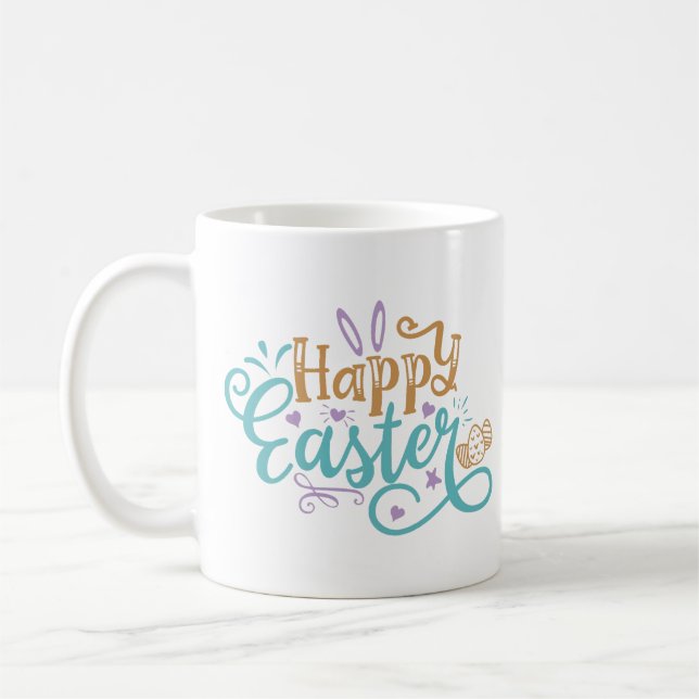 Happy Easter Coffee Mug (Left)