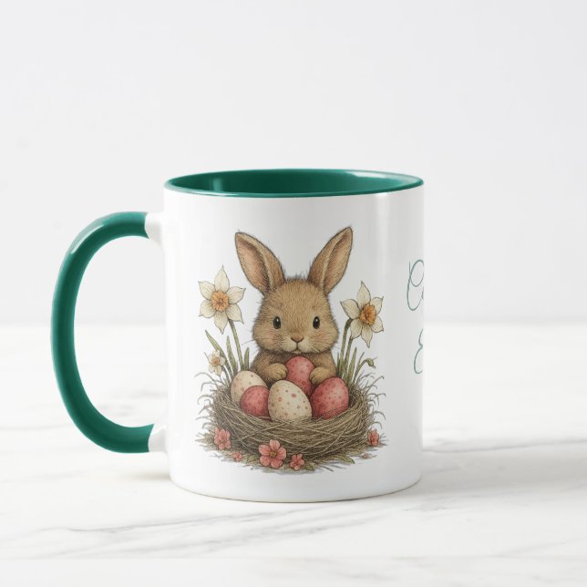 Happy Easter Coffee Mug (Left)
