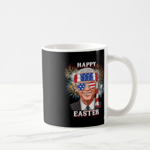 Happy Easter Confused Joe Biden 4th Of July Fun  Coffee Mug