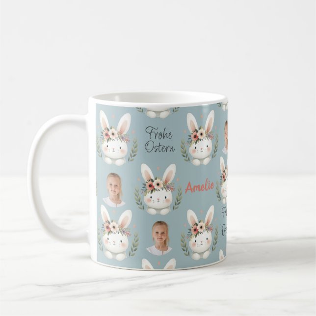 Happy Easter - customizable Coffee Mug (Left)