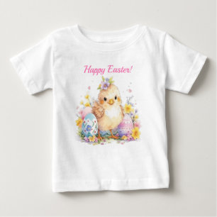 Happy Easter Cute Baby Chick T-Shirt