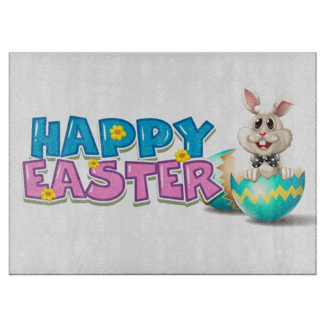 Happy Easter Cutting Board (Front)