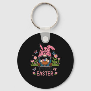 Happy Easter Day 2025 Bunny Gnome Keychain