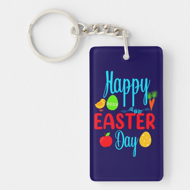 Happy Easter Day-62351 Keychain (Front)