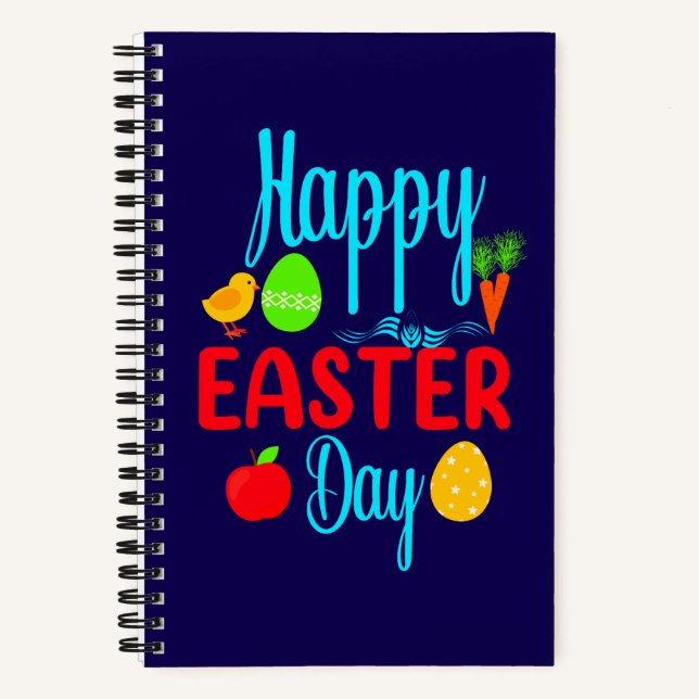Happy Easter Day-62351 Notebook (Front)