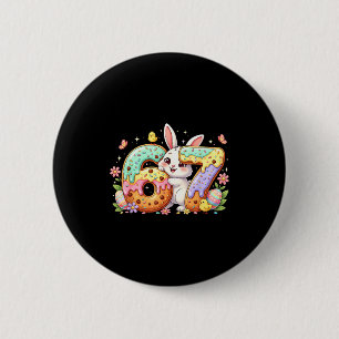 Happy Easter Day 67 Bunny Six Seven Easter 6 7 Eas 2 Inch Round Button