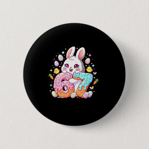 Happy easter day 67 bunny six seven easter 6 7Happ 2 Inch Round Button