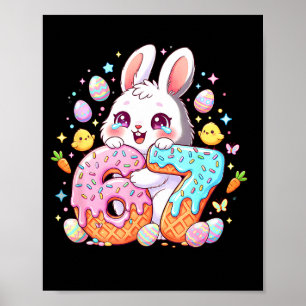 Happy easter day 67 bunny six seven easter 6 7Happ Poster
