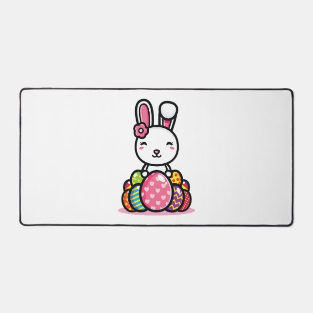Happy Easter Day 76 Desk Mat (Front)