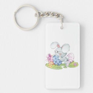  happy easter day-7 keychain