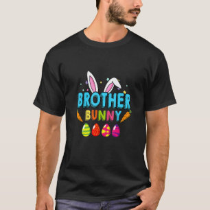 Happy Easter Day Brother Bunny Costume Family East T-Shirt