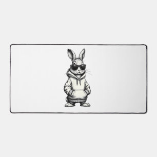 happy easter day bunny easter boys kids girls teen desk mat