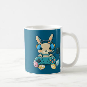 Happy Easter Day Bunny Egg Boys Girls Kids Gamer Coffee Mug
