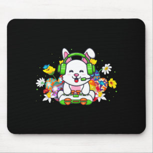 Happy Easter Day Bunny Egg Boys Girls Kids Gamer _ Mouse Pad