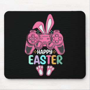 Happy Easter Day Bunny Egg Fun Boys Girls Kids Gam Mouse Pad