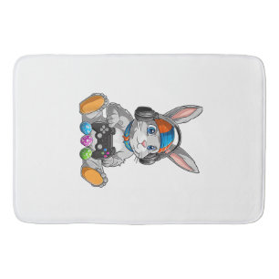 Happy Easter Day Bunny Egg Funny Boys Girls Kids G Bath Mat
