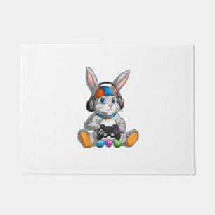 Happy Easter Day Bunny Egg Funny Boys Girls Kids G Doormat