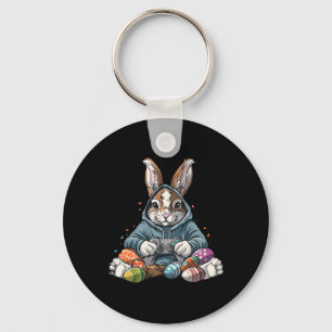 Happy Easter Day Bunny Egg Funny Boys Girls Kids G Keychain