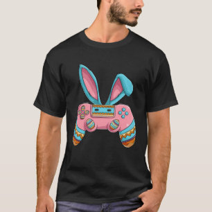 Happy Easter Day Bunny Egg  Teen Boys Men Kids Gam T-Shirt