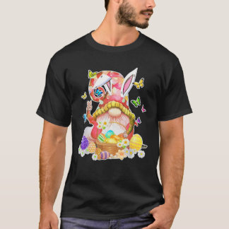 Happy Easter Day Bunny Gnome Easter Egg Hunting An T-Shirt