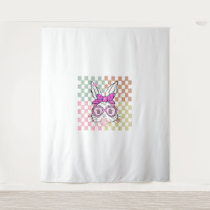 Happy Easter Day Bunny Rabbit For Women Kids  Tapestry