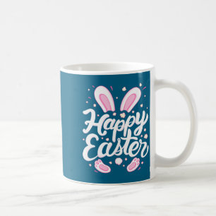 Happy Easter Day Bunny Rabbit Spring Graphic For W Coffee Mug
