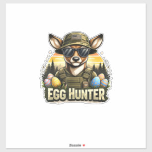 Happy Easter Day Camo Funny Hunting Boys Men Easte
