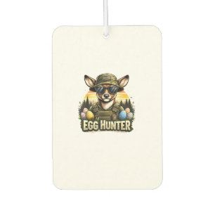 Happy Easter Day Camo Funny Hunting Boys Men Easte Air Freshener