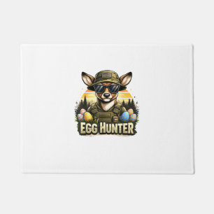 Happy Easter Day Camo Funny Hunting Boys Men Easte Doormat